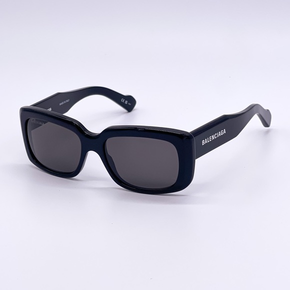 NEW BALENCIAGA BB0072S 001 BLACK UNISEX SUNGLASSES BALENCIAGA - Picture 5 of 12